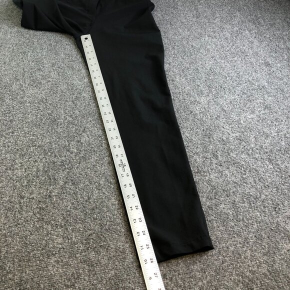 Lululemon City Sleek Slim Fit 5 Pocket Womens Size 2 Black Mid Rise Pants - Picture 8 of 13